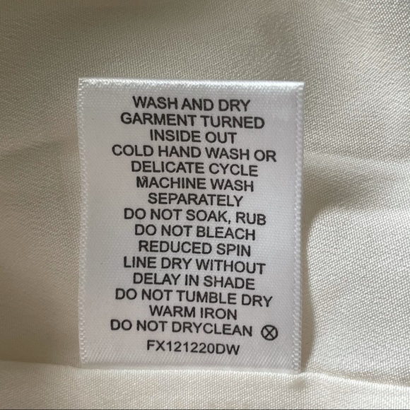 Finders Keepers Turning Tables Long Sleeve Deep V Back White Mini Dress - Picture 9 of 15